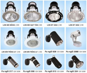 Thị trường đèn led downlight âm trần paragon tại Việt Nam
