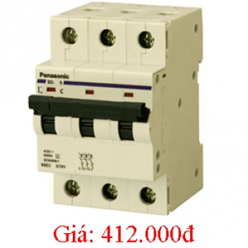 Cầu dao tự  động MCB 3P/16A 6kA BBD3163CNV Panasonic