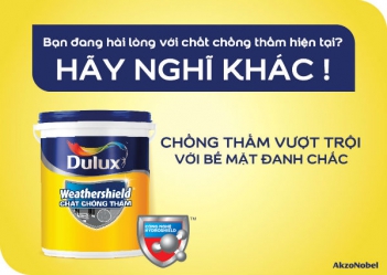 Đại lý sơn chống thấm dulux giá rẻ, chất lượng